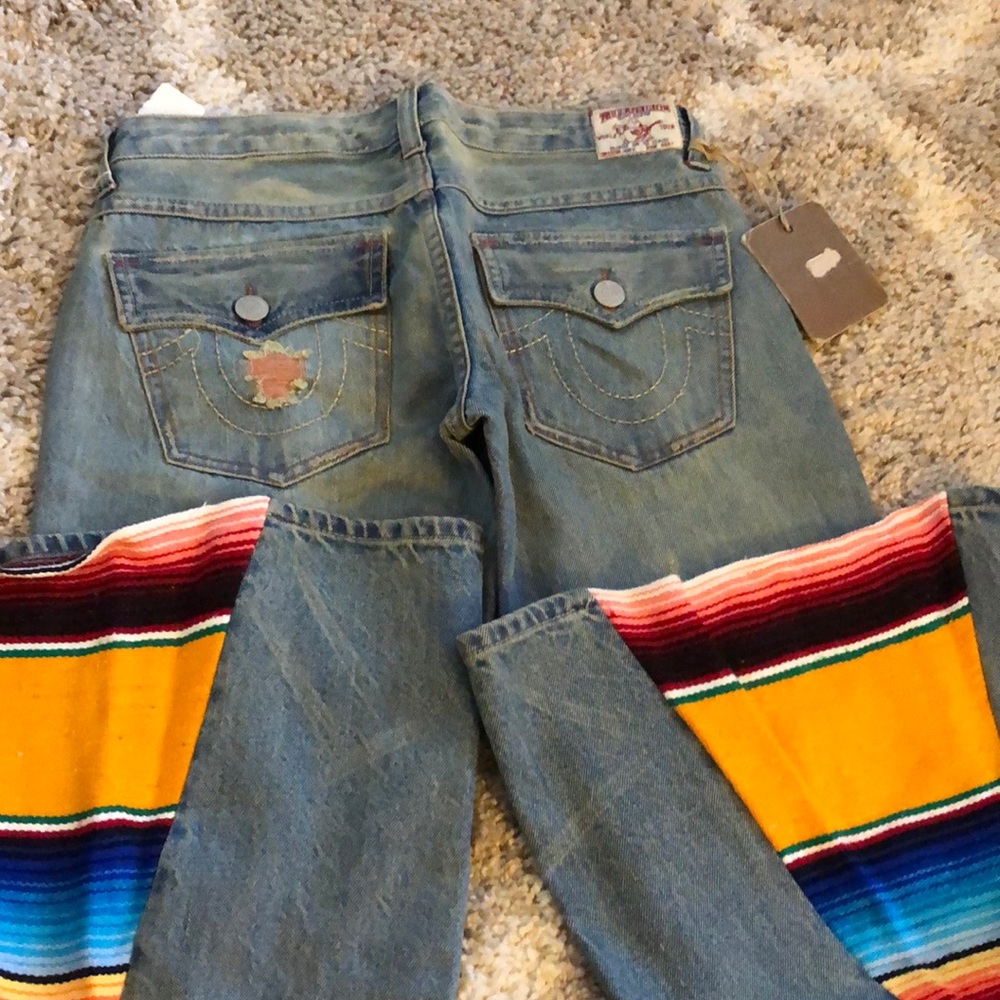 Bellbottoms  Serape True Religion 🎉🎉🎉🥰 - Picture 8 of 8